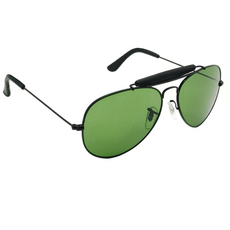 Green Mirror Aviator Sunglass For Men