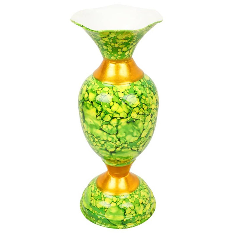 BS AMOR Home Decor Vase Variations Living Room Decorative Showpiece Multicolor Metal vase Height 9 inch
