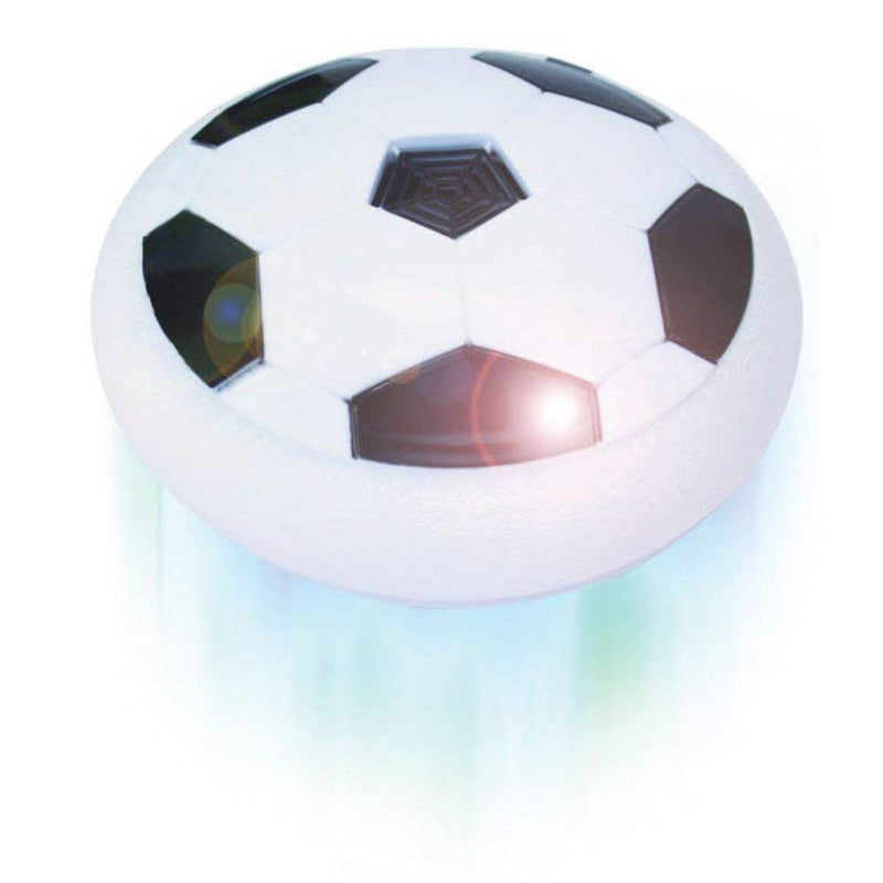 Toy Air Powered Pneumatic Suspended Hover Soccer Ball/Disc With Foam Bumpers And Colorful Led Lights