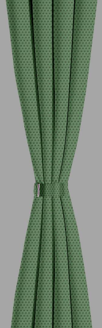 Premium Polyester Green Printed Eyelet Fitting Door Curtain