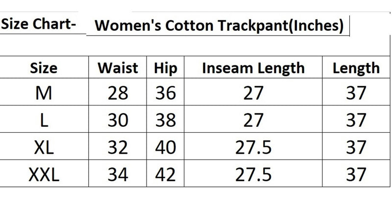 Comfy Black Cotton Solid Active Wear Trackpant For Women