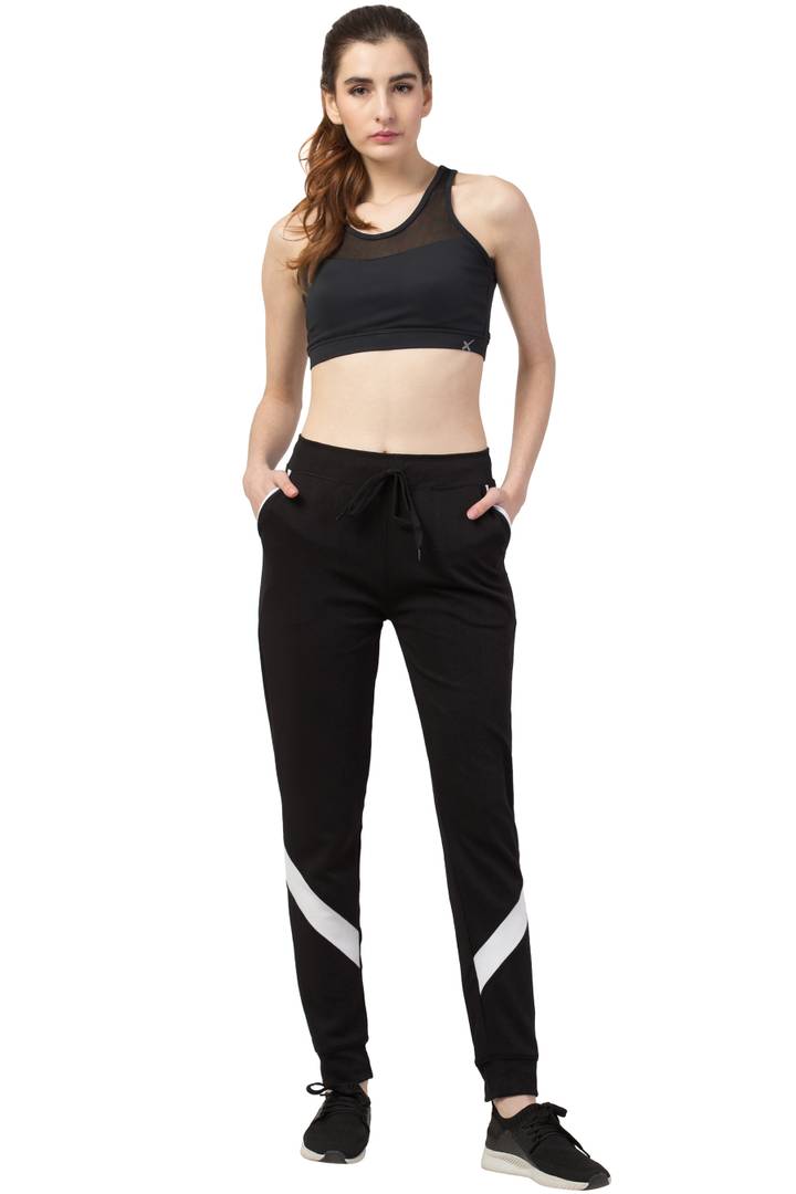 Comfy Multicoloured Polyester Track Pant For Women (Combo Of 2)