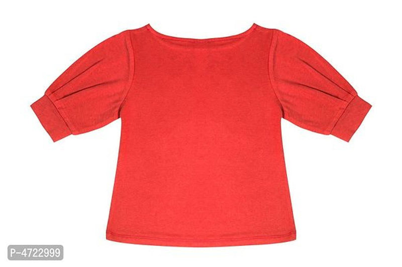 Stylish Kids Girls Solid Top