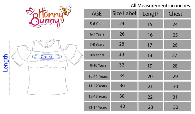 Fashionable Kids Girls Printed Top