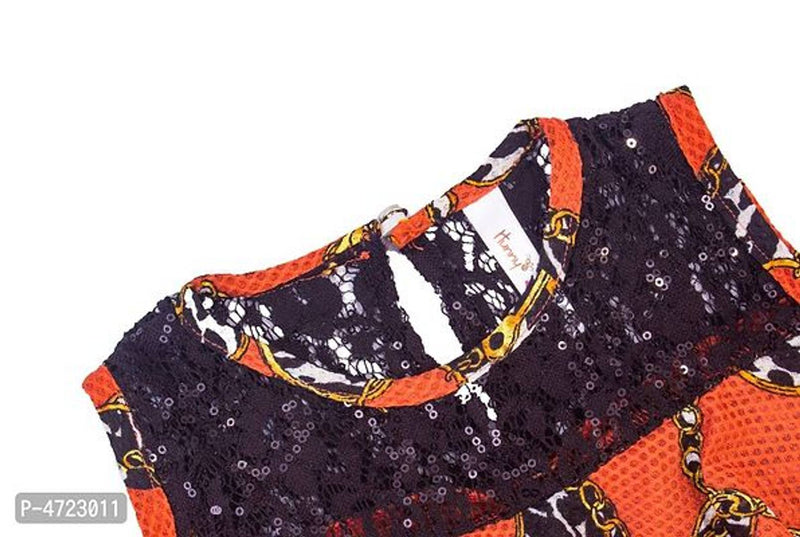 Fashionable Kids Girls Printed Top