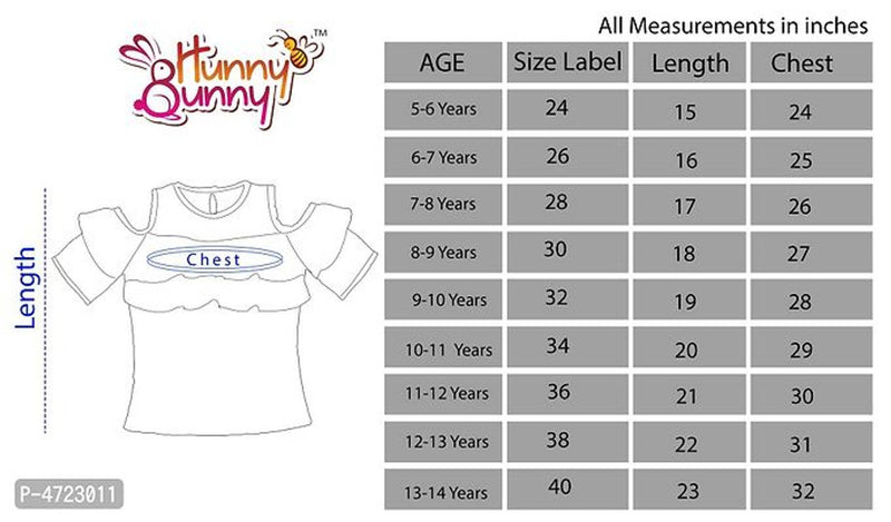 Fashionable Kids Girls Printed Top