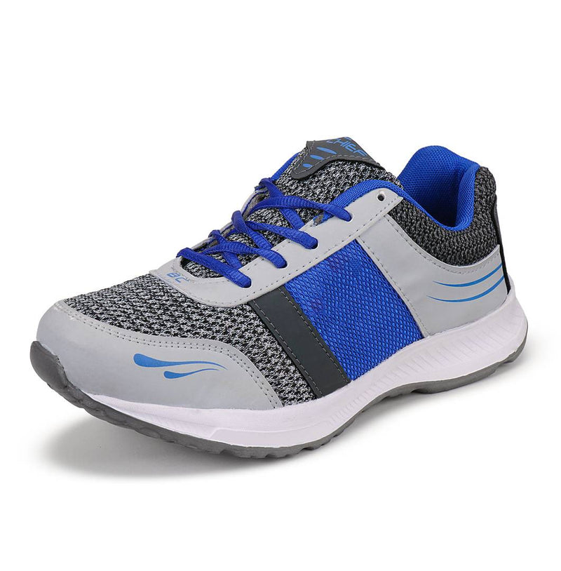 Men's Stylish and Trendy Multicoloured Self Design Synthetic Casual Sports Shoes