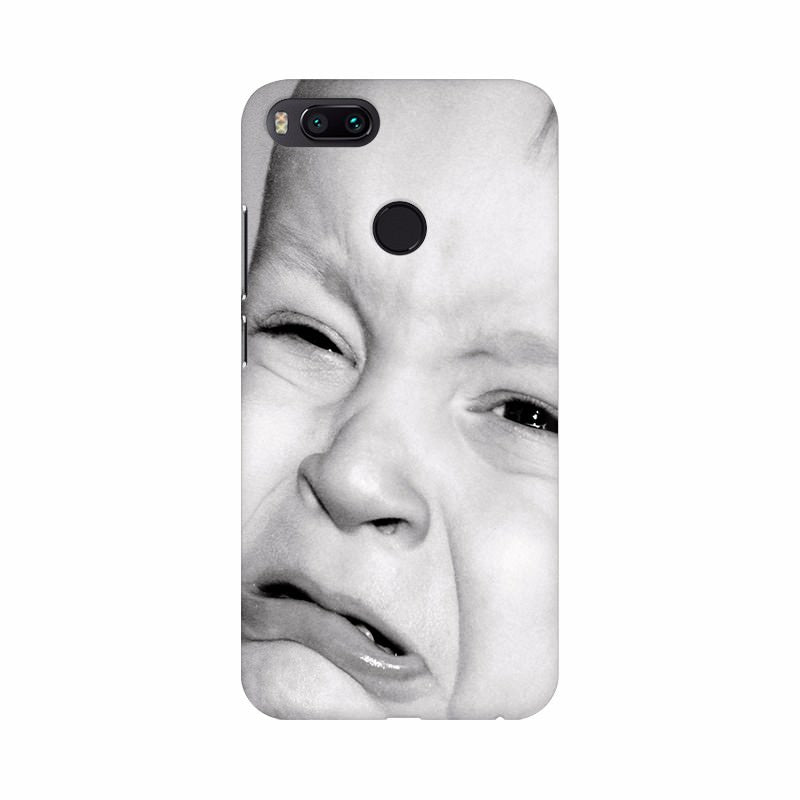 Crying Cute Baby Mobile case cover